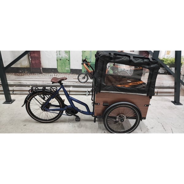 Adilias Bakfiets, riemaandrijving Mid-motor en accu 630wh! (Showroom Model) - Afbeelding 9