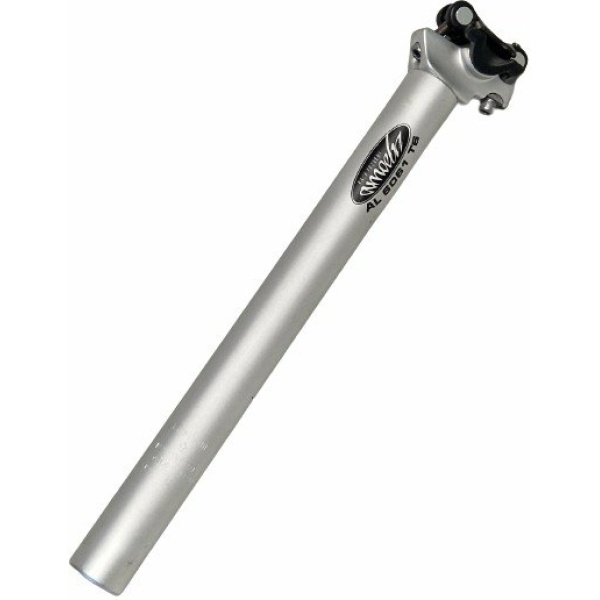 AMOEBA ZADELPEN ZILVER/ZWART 31.6 / 350 MM ALUMINIUM 2-BOUT AL-6061-T6